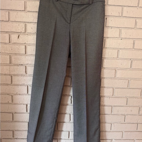 Dalia Collection Gray Textured Women's Pants size 8  31 inch inseam - Picture 1 of 6